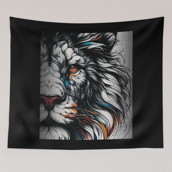 Item preview, Lion designed and sold by maistendencias.