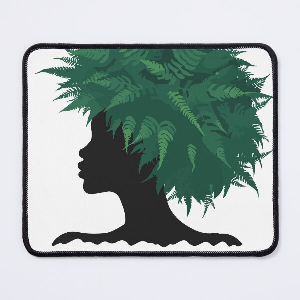 Item preview, Goddess of Ferns - Afro Botanical Art designed and sold by Heidelberg89.