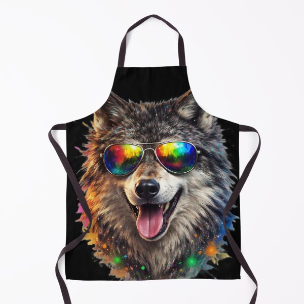 Item preview, Party Wolf Sunglasses Very Cool designed and sold by ClutchCassidyTees.