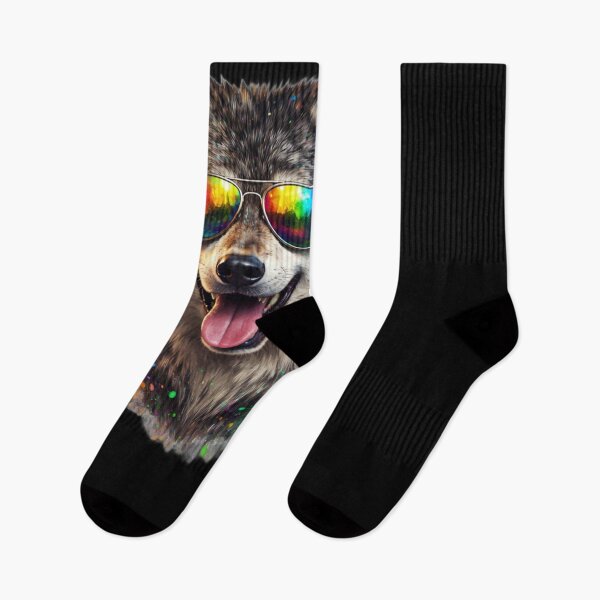 Item preview, Party Wolf Sunglasses Very Cool designed and sold by ClutchCassidyTees.