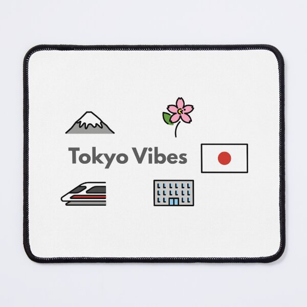 Item preview, Tokyo Vibes - Japan City Sakura Emoji Design designed and sold by iccdesignsshop.