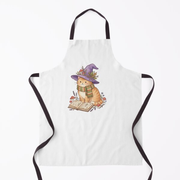 Item preview, Cozy Witch Cat Reading Spellbook designed and sold by SOUFIANE1991.