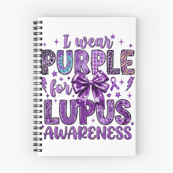 Item preview, I Wear Purple For Lupus Awareness Chronic Illness Support Quote Ribbon Strength Hope  designed and sold by BoldThreadLab.