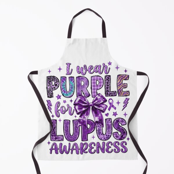 Item preview, I Wear Purple For Lupus Awareness Chronic Illness Support Quote Ribbon Strength Hope designed and sold by BoldThreadLab.