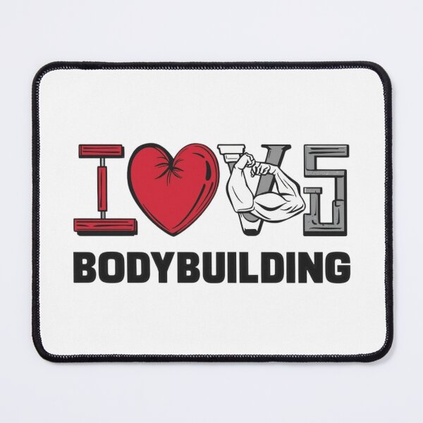 Item preview, I Love VS Bodybuilding Gym Workout Fitness Lover Design designed and sold by SOOLEZDRAWS.