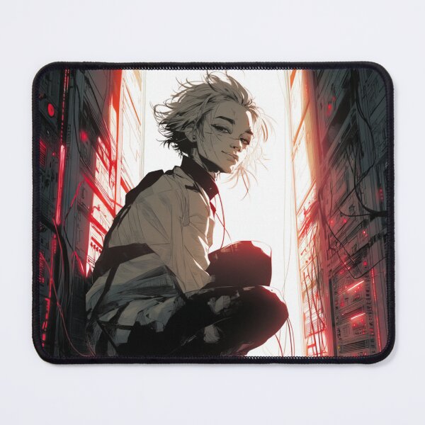 Item preview, ZERO — Inside the Machine | Cyberpunk Anime Art Print designed and sold by GhostOrigin.