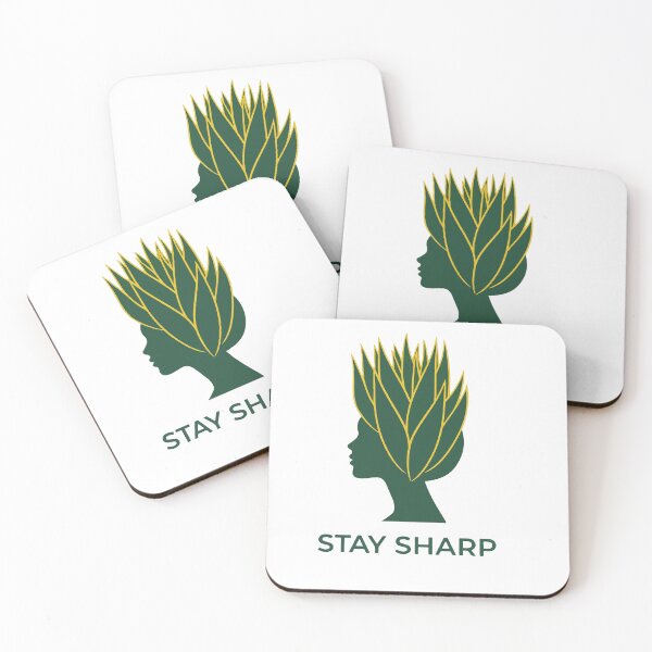 Item preview, Stay Sharp - Minimalist Snake Plant Goddess designed and sold by Heidelberg89.