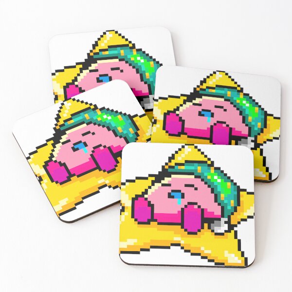 Item preview, Kirby pixel art Star designed and sold by Sakroz.