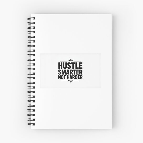 Item preview, Hustle Smarter Not Harder designed and sold by StackedIncome.