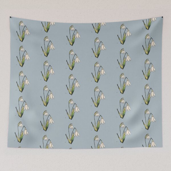 Item preview, Snowdrop flower designed and sold by MagpieDiamond.
