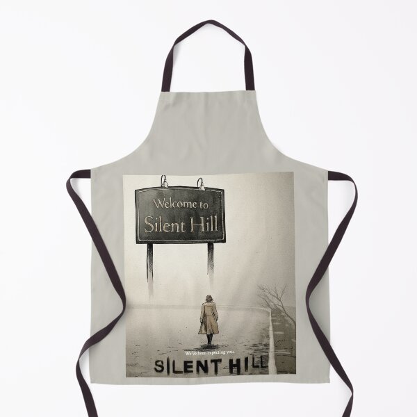 Item preview, Silent Hill Welcome Fog Minimal Horror Illustration designed and sold by LavinyArt.
