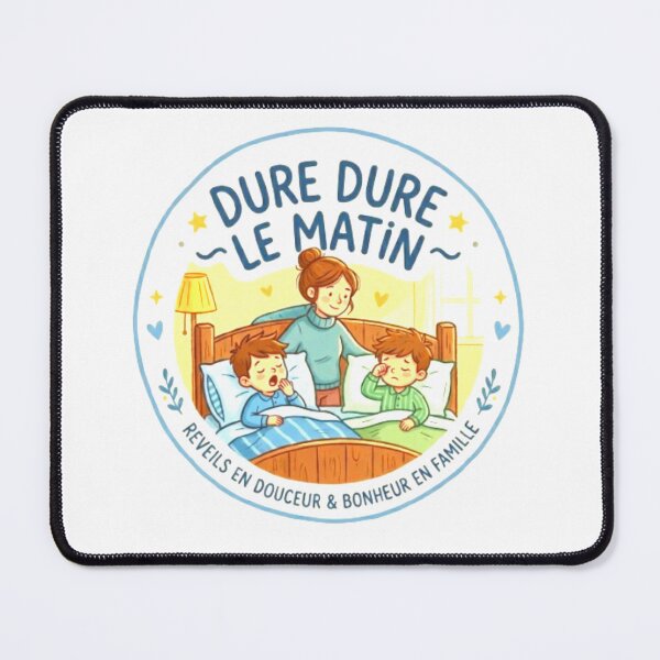 Item preview, Tough Mornings - Family Wake-Up designed and sold by La Fabrique à mot.