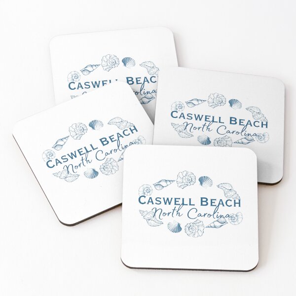 Item preview, Caswell Beach North Carolina Seashell Circle Shirt | Coastal Beach Souvenir Tee | Ocean-Inspired North Carolina Apparel designed and sold by DonnaRaine.