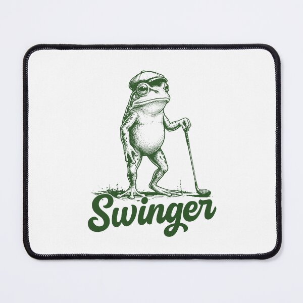 Item preview, Swinger Golf Frog Golfer Funny Golfing Meme designed and sold by gunaone-design.
