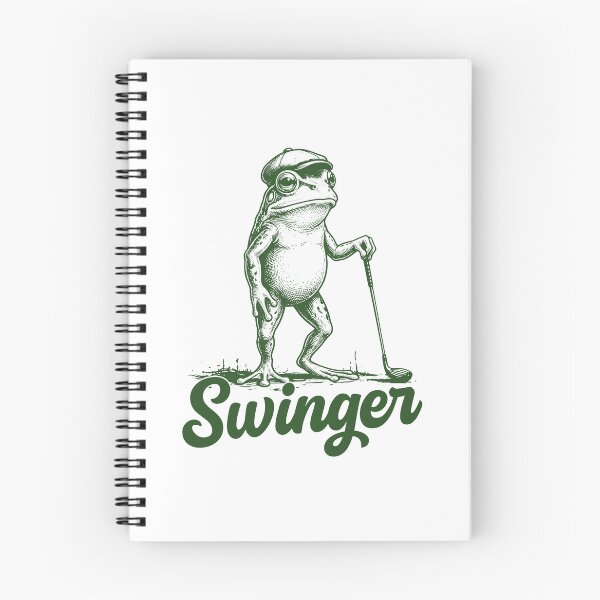 Item preview, Swinger Golf Frog Golfer Funny Golfing Meme designed and sold by gunaone-design.