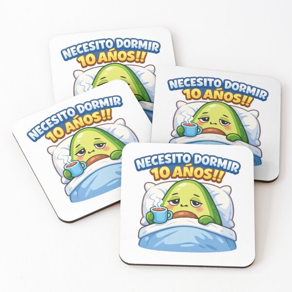 Item preview, Tired avocado – I need to sleep for 10 years – Funny Argentinian sticker designed and sold by Anabellalg.