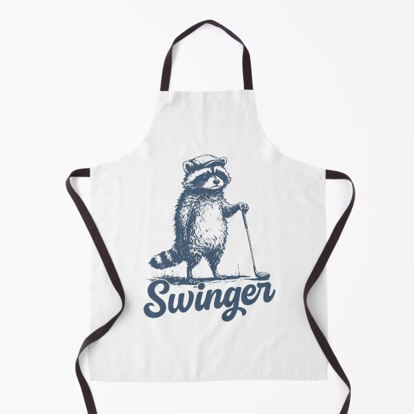 Item preview, Copy of Swinger Golf Raccoon Golfer Funny Golfing Meme designed and sold by gunaone-design.