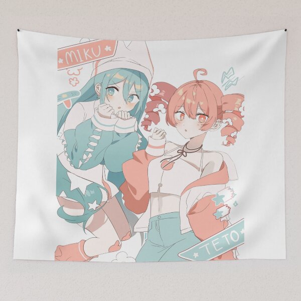 Item preview, Hatsune Miku and Kasane Teto Cute designed and sold by KomiArts.