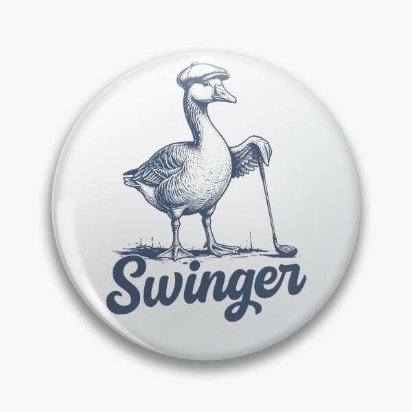 Item preview, Swinger Golf Goose Golfer Golfing Gift designed and sold by gunaone-design.