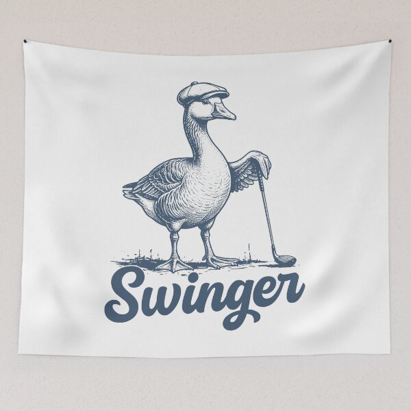 Item preview, Swinger Golf Goose Golfer Golfing Gift designed and sold by gunaone-design.