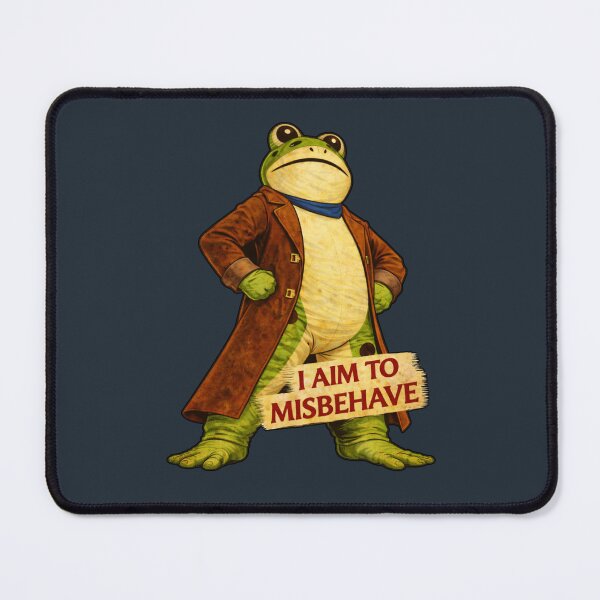 Item preview, Defiant Frog Protest Poster – Quiet Rebellion Energy designed and sold by revwog1974.