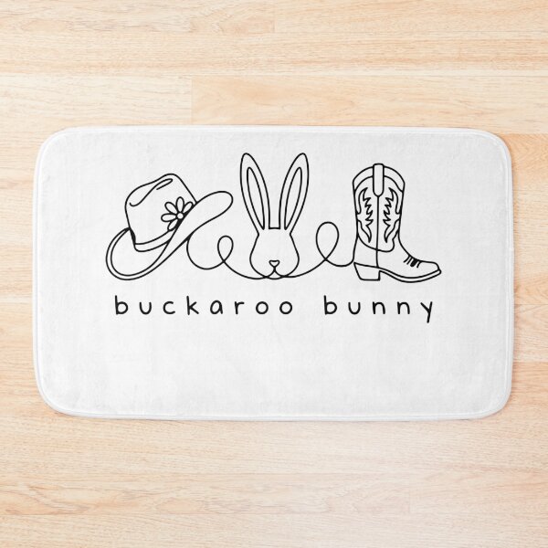 Item preview, Buckaroo Bunny Western Easter Cowboy Hat Boot Toddler Boy Gift Country Baby Line Art designed and sold by gunaone-design.