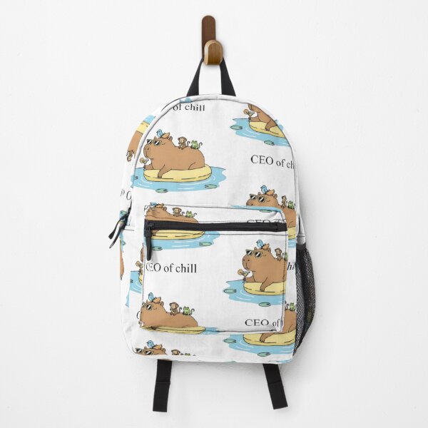 Item preview, Relaxed Capybara CEO of Chill on a Float designed and sold by FunnyDesigns221.