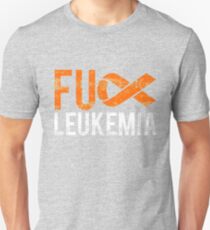 Fuck Leukemia Slim Fit T-Shirt
