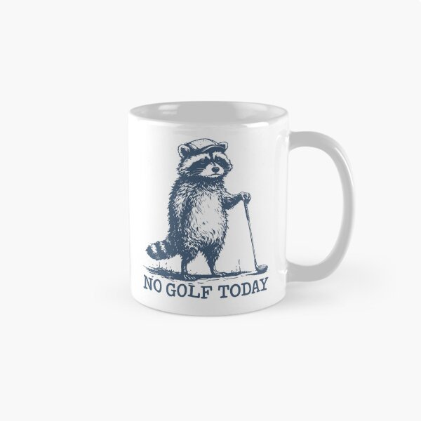 Item preview, No Golf Today Funny Raccoon Meme Golfer Dad Gift designed and sold by gunaone-design.