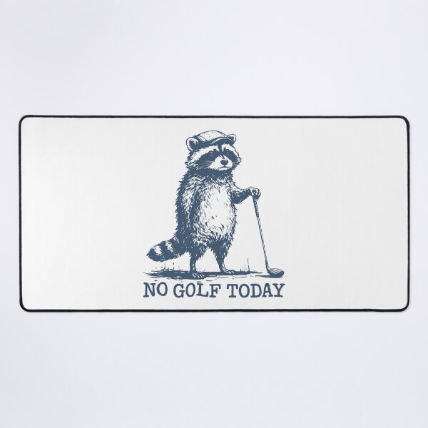 Item preview, No Golf Today Funny Raccoon Meme Golfer Dad Gift designed and sold by gunaone-design.