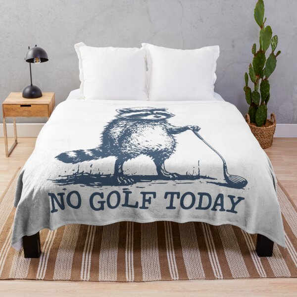 Item preview, No Golf Today Funny Raccoon Meme Golfer Dad Gift designed and sold by gunaone-design.