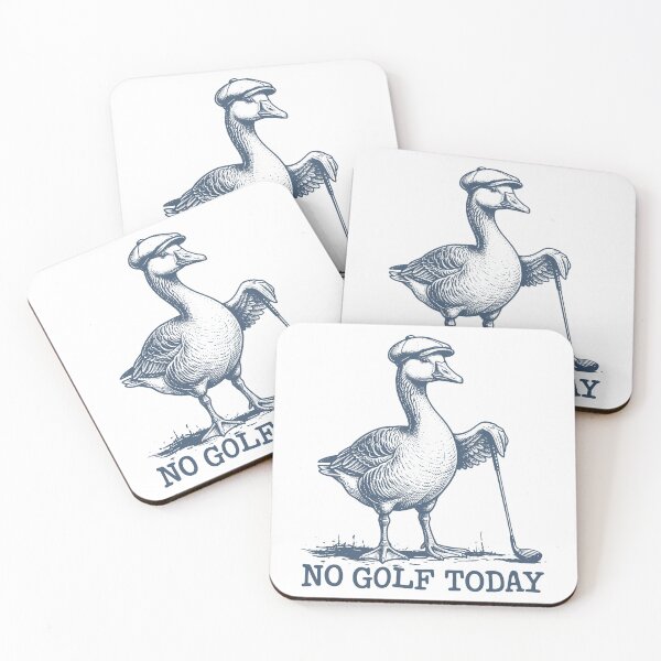 Item preview, No Golf Today Funny Golf Silly Goose Golfing designed and sold by gunaone-design.