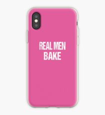 Culinary Real Men Bake Cooking Chef iPhone Case