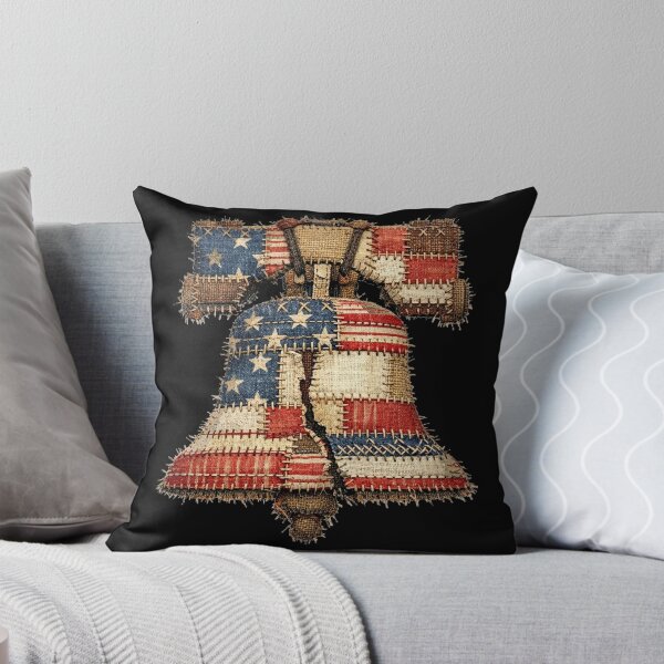 Item preview, 250th America Independence 1776 | Liberty Bell Patchwork Art designed and sold by PixelGrafiks.