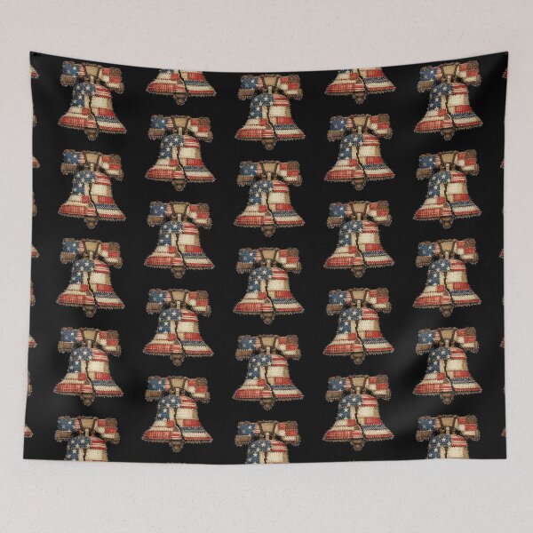Item preview, 250th America Independence 1776 | Liberty Bell Patchwork Art designed and sold by PixelGrafiks.