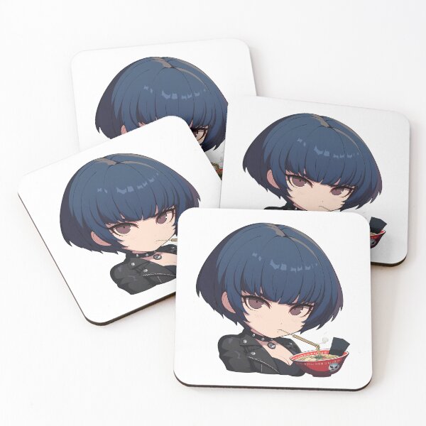 Item preview, Tae Takemi Persona 5 Chibi Ramen With Serious Goth Vibes designed and sold by mildaclairmo.