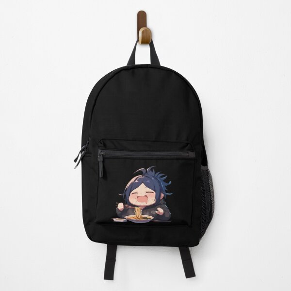 Item preview, Mukuro Ikusaba Danganronpa Chibi Ramen Laugh With Cozy Hoodie designed and sold by mildaclairmo.