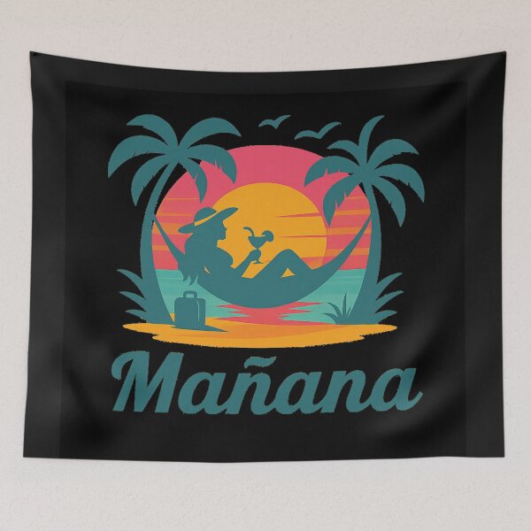 Item preview, Mañana – Women's Beach Vibes designed and sold by PurrfectWhisper.