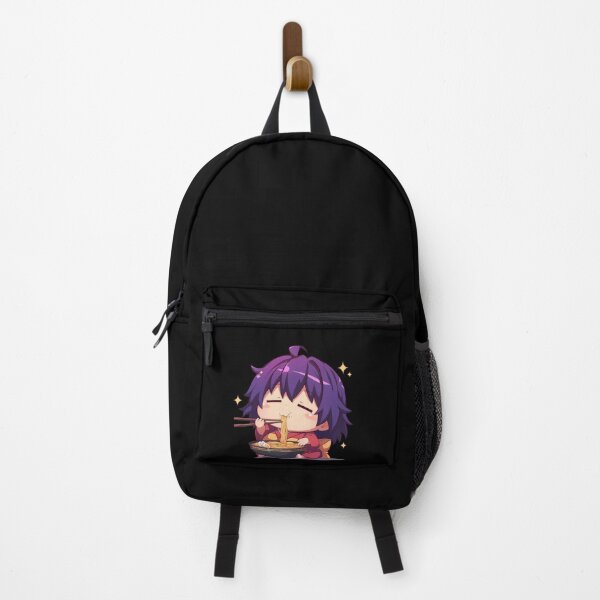Item preview, Suruga Kanbaru Bakemonogatari Purple Kawaii Ramen Chibi Mood designed and sold by mildaclairmo.