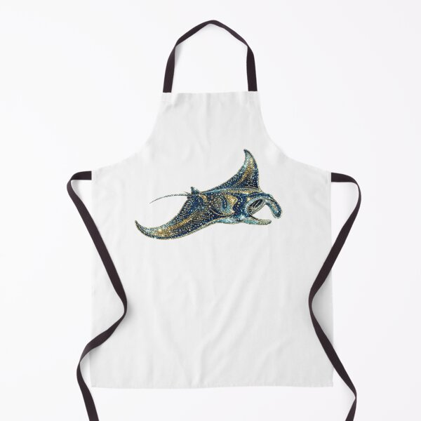 Item preview, Hawaiian Space Ocean Galaxy Cosmic Glitter Manta Ray designed and sold by SOUFIANE1991.