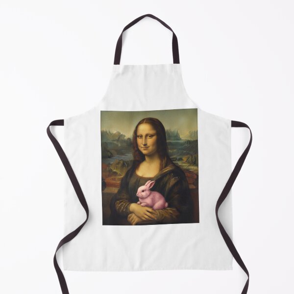 Item preview, Royal Rabbit Masterpieces - Mysterious Smile Rabbit - Renaissance Portrait Parody designed and sold by PhokaPhokich.