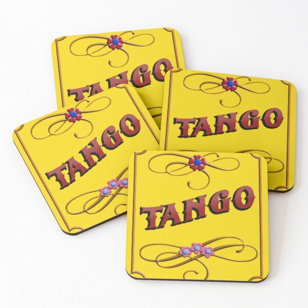 Item preview, Tango (yellow background) designed and sold by jamesgerardking.
