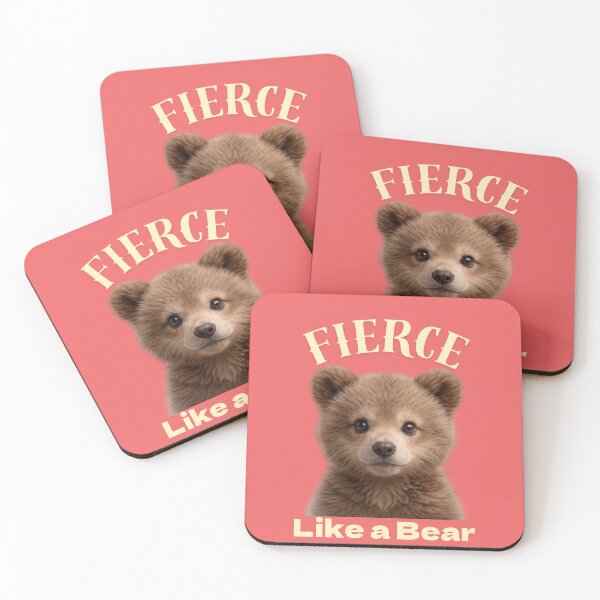 Item preview, Fierce like a Bear designed and sold by RuddyDoodles.