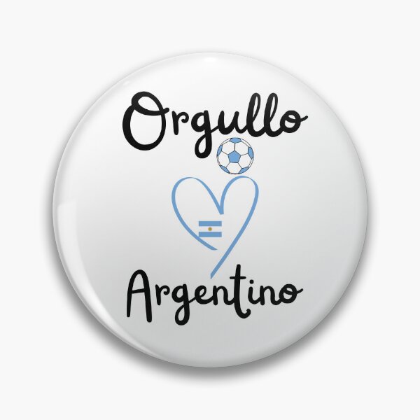 Item preview, Proud Argentina soccer fan football design designed and sold by Tienda-Vane.