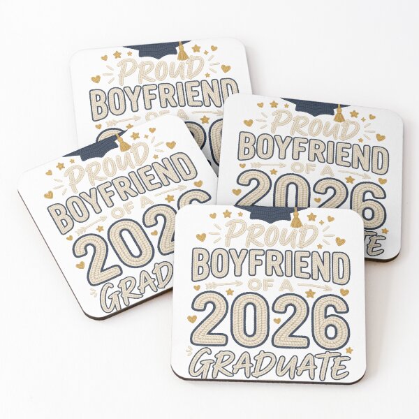 Item preview, Proud Boyfriend of A Class 2026 Graduation Grad Party Design, Senior Graduation Gift, Class of 2026 Graphic Tee designed and sold by AsturShop.