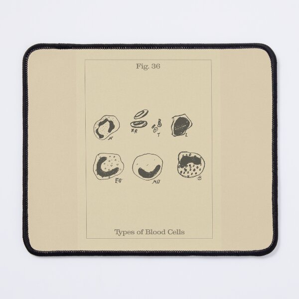 Item preview, Blood cells - Vintage Textbook Figure designed and sold by MicroMarket.