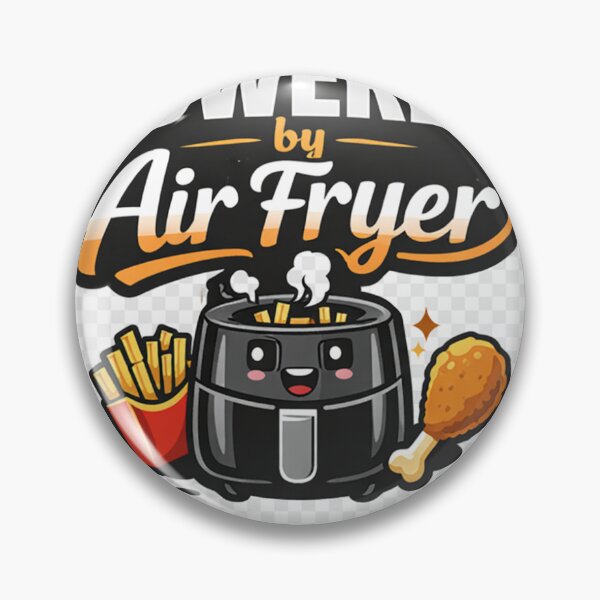 Item preview, Powered by Air Fryer Funny Cooking Shirt Foodie Gift Kitchen Lover Design designed and sold by Elsa127.