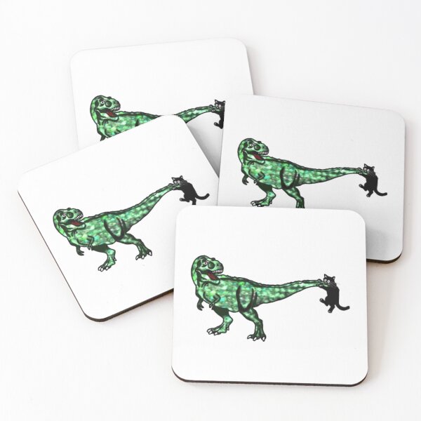 Item preview, Jurassic cat attack designed and sold by Deathsd00r666.