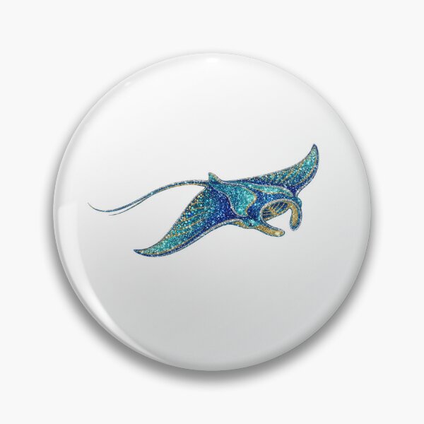 Item preview,  Hawaiian Space Ocean Galaxy Cosmic Glitter Manta Ray designed and sold by SOUFIANE1991.