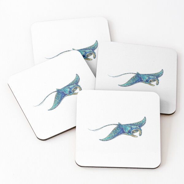 Item preview,  Hawaiian Space Ocean Galaxy Cosmic Glitter Manta Ray designed and sold by SOUFIANE1991.